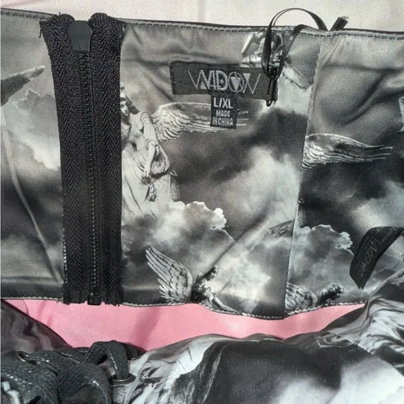 NWT Dolls Kill Widow Bound By Soul Waist Cincher Corset Size L/XL - Picture 6 of 15